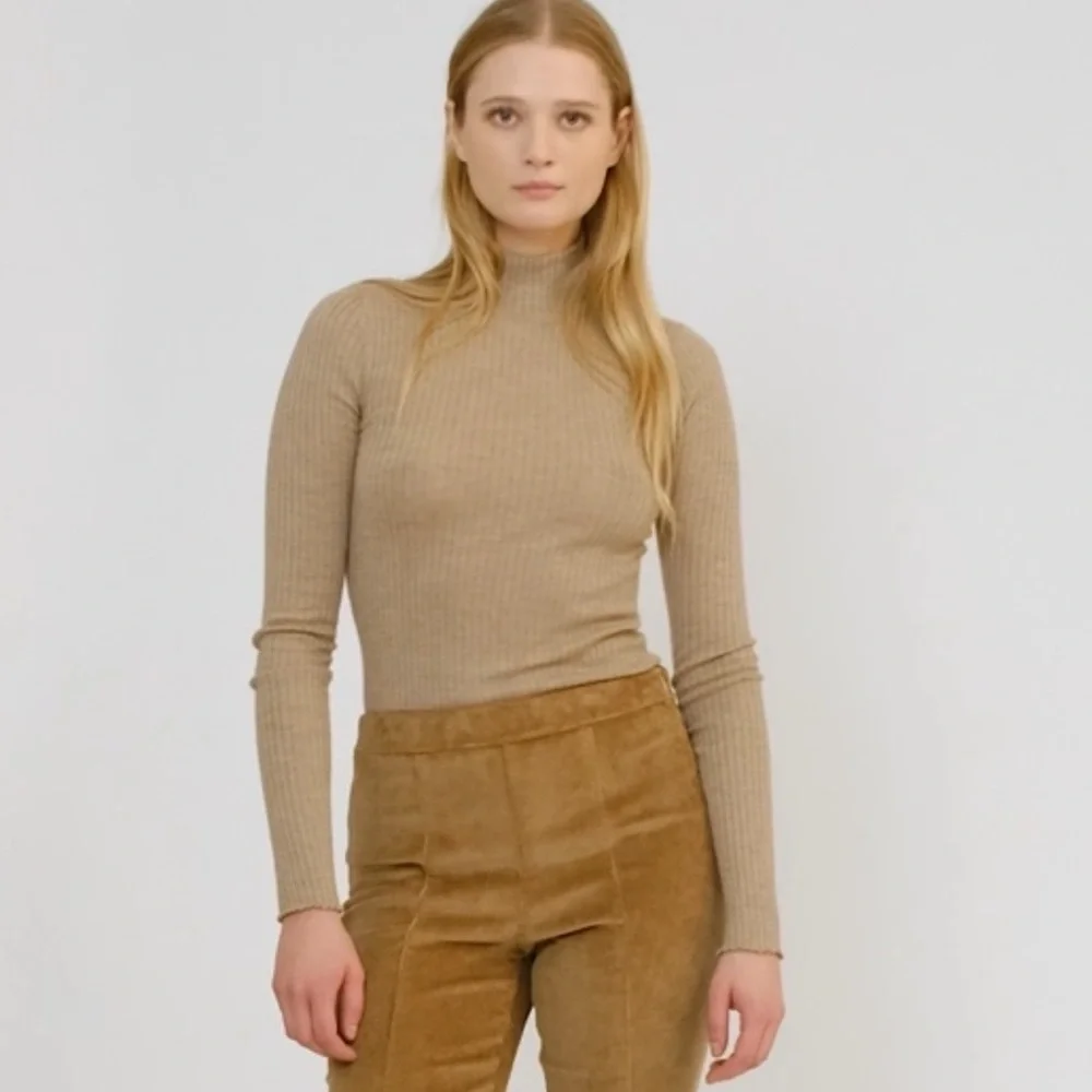 SPRWMN CASHMERE MOCK NECK L